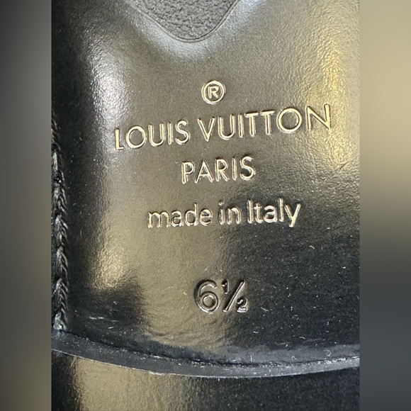 Louis Vuitton Epi Leather Major Loafers LV Sz 6.5 US Sz 7.5 Made in Italy - Picture 5 of 10
